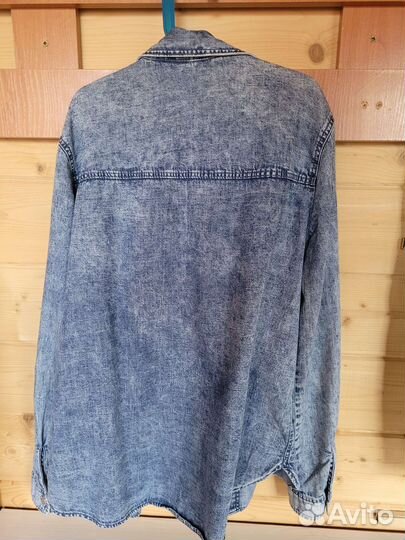 Джинсовая рубашка H&M