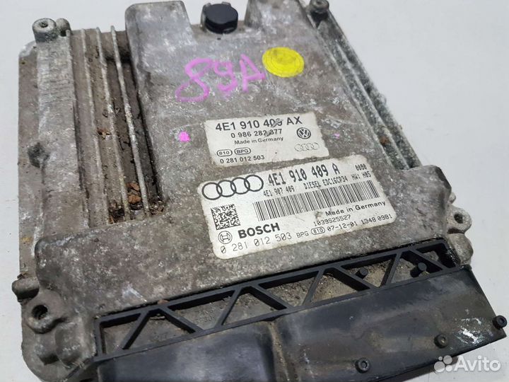 Блок управления двс 4.2 tdi ауди а8 audi a8