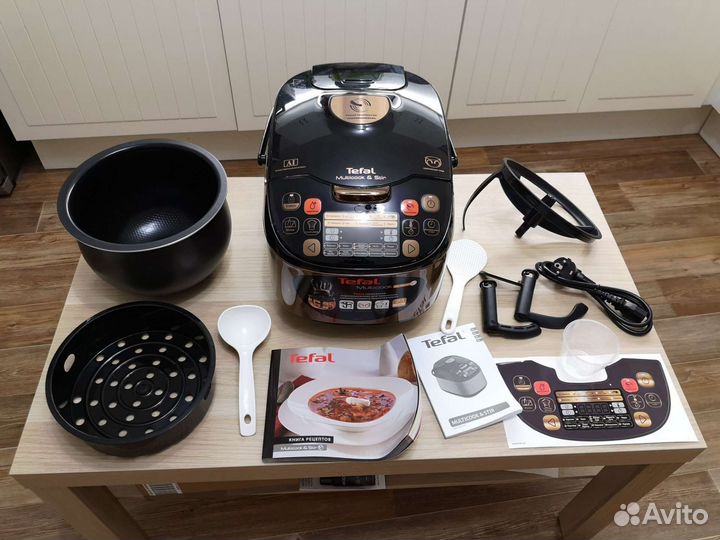 Мультиварка tefal MultiCook&Stir RK901832