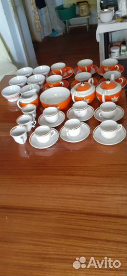 Чайный сервиз фарфор СССР