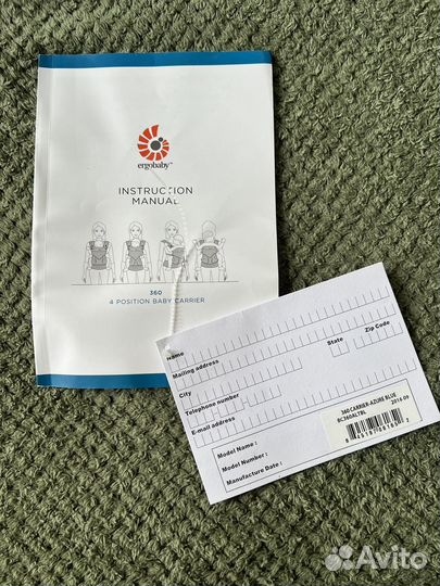 Эргорюкзак ergobaby 360