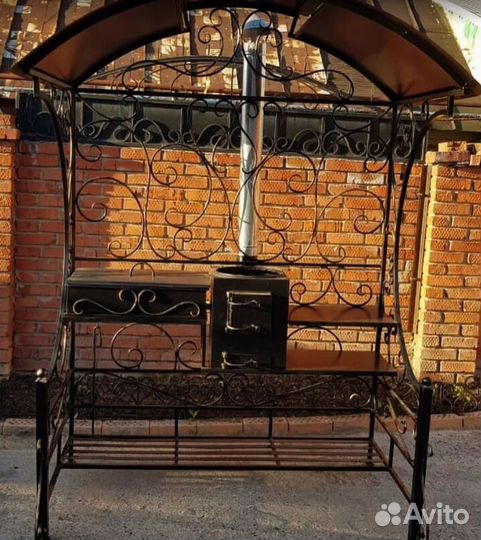 Кованый мангал