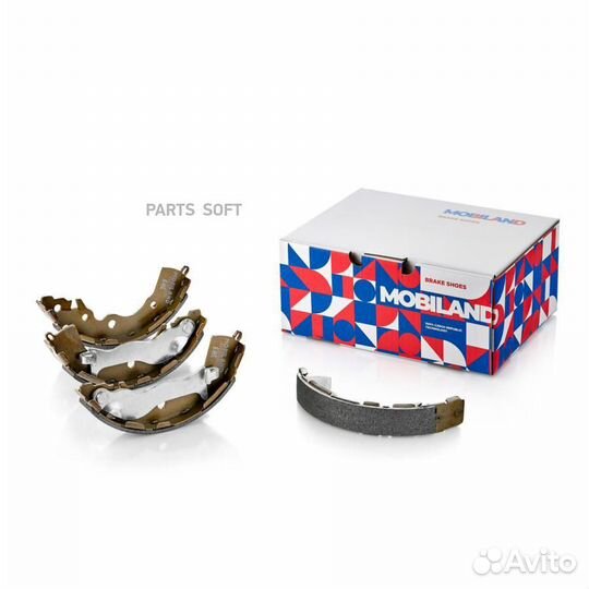 Mobiland 431201880 Колодки тормозные барабанные (4