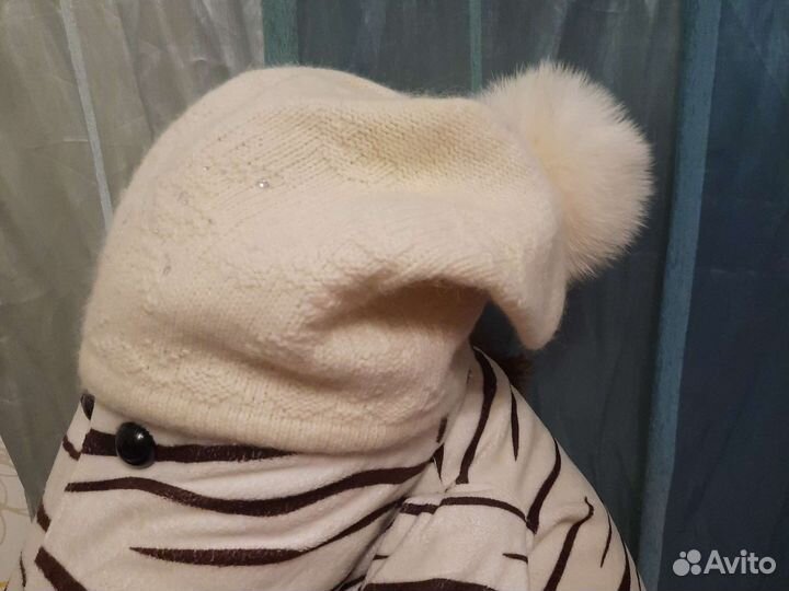 Шапка шерстяная