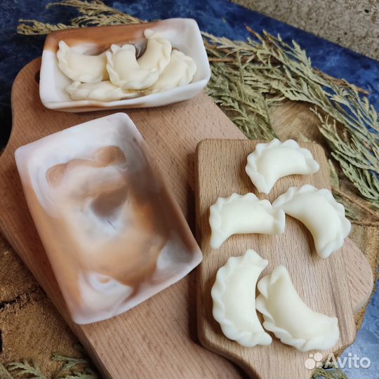 Подарок мыло ручной работы вареники