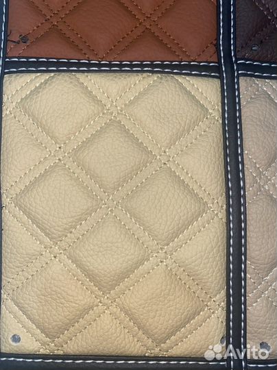 Экокожа ромб для 3D ковриков