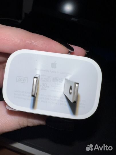 Блок питания apple 20w (USA) оригинал