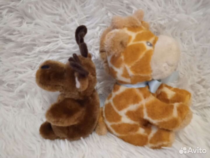 Лось и жирафик