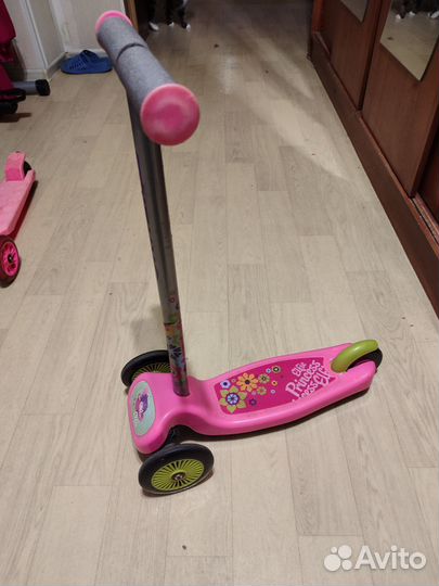 Самокат детский трехколесный бу