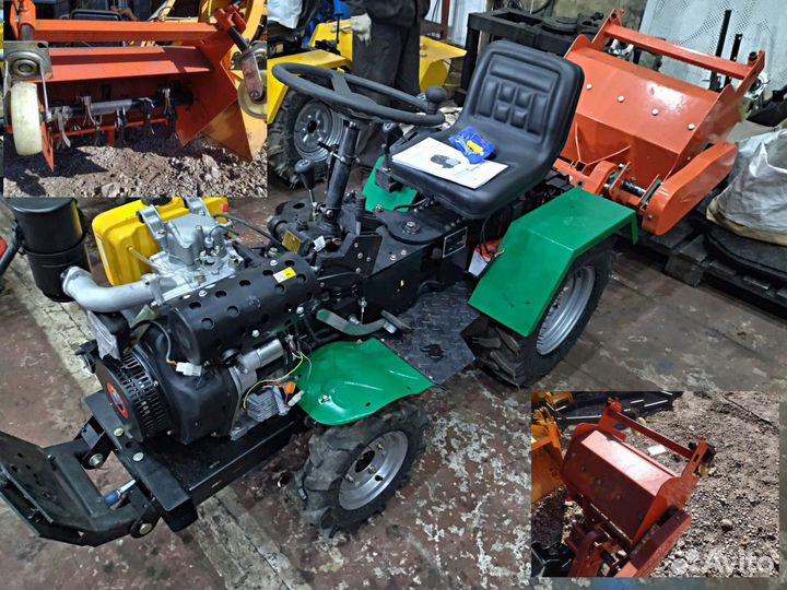 Мини-трактор Лыткаринский Механический Завод Т12, 2021