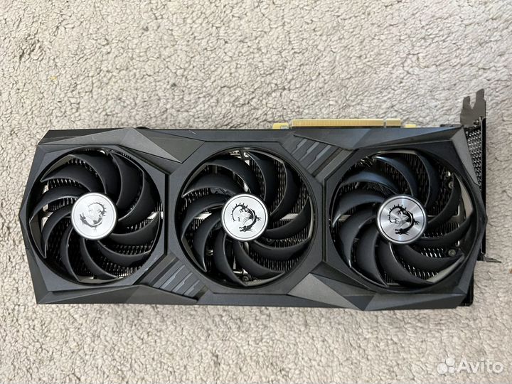 Видеокарта MSI Gaming X trio RTX 3070ti