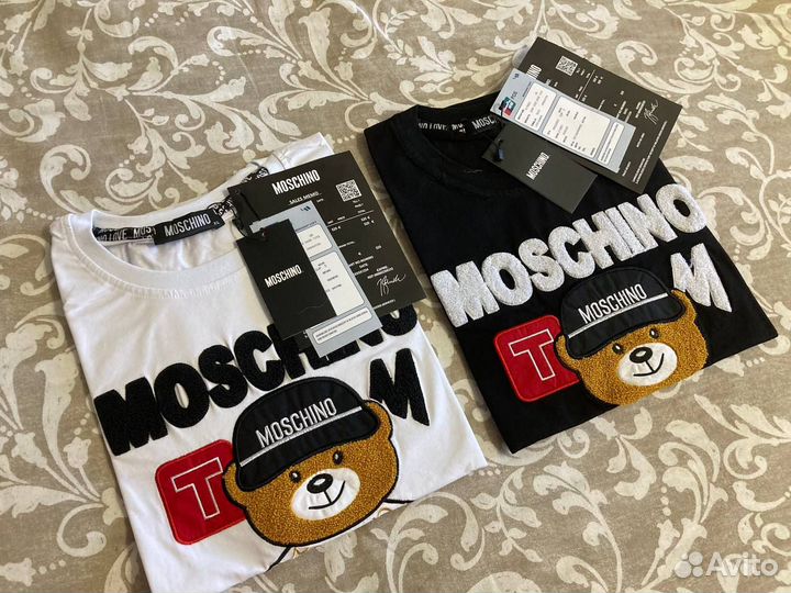 Футболка мужская moschino