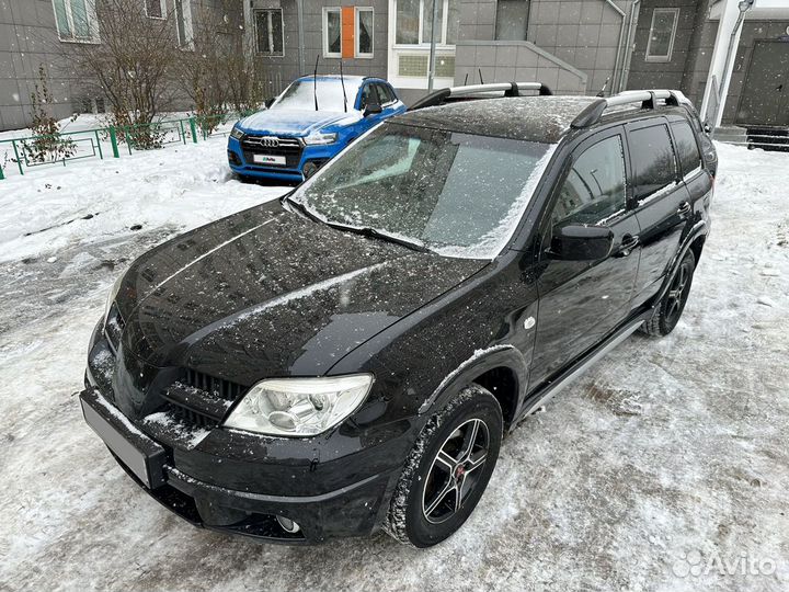 Mitsubishi Outlander 2.4 МТ, 2007, 184 576 км