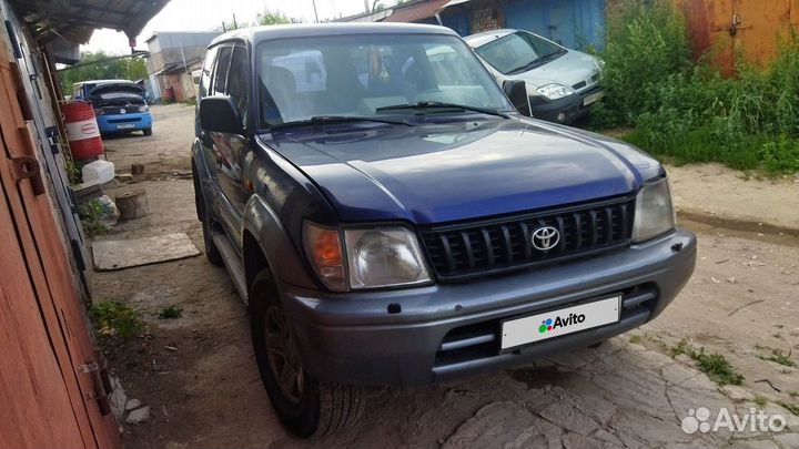 Toyota Land Cruiser Prado 3.4 МТ, 1997, 455 000 км