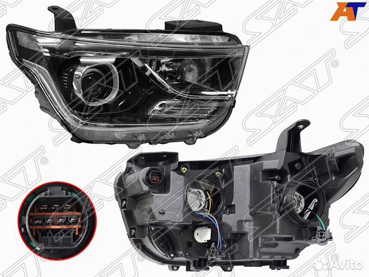 Фара hyundai H1/grand starex 18- RH линза