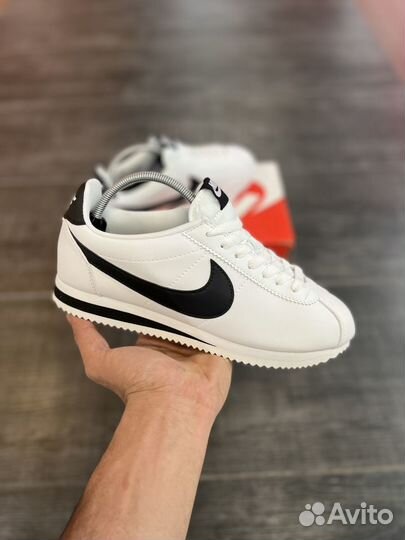 Кроссовки nike cortez кожаный