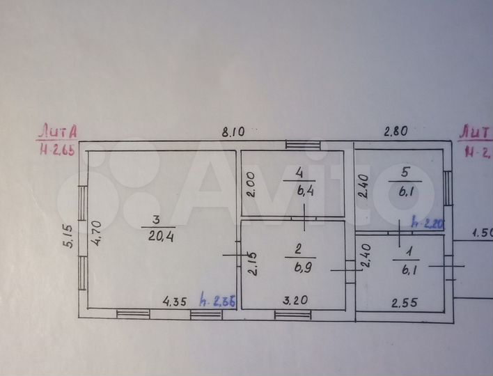 Дом 42 м² на участке 16 сот.