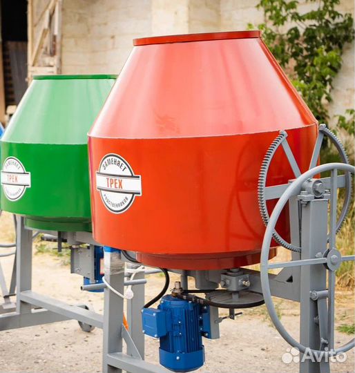 Бетономешалки 200л, 230л, 280 и 370 литров