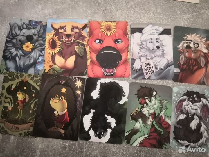 Карты (своп) и мерч