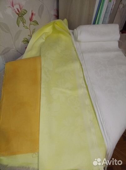 Набор для скатерти, салфетки, полотенец, лён