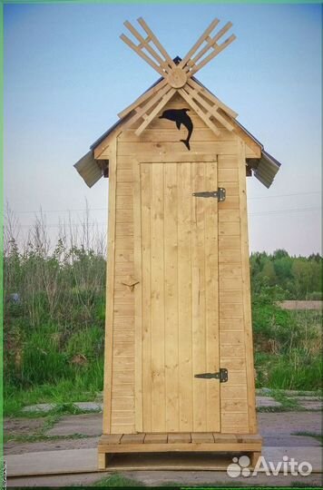 Дачный туалет деревянный фаф 483