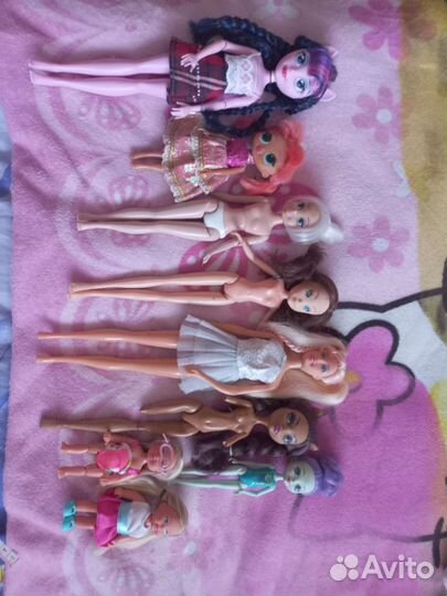 Куклы пакетом лот
