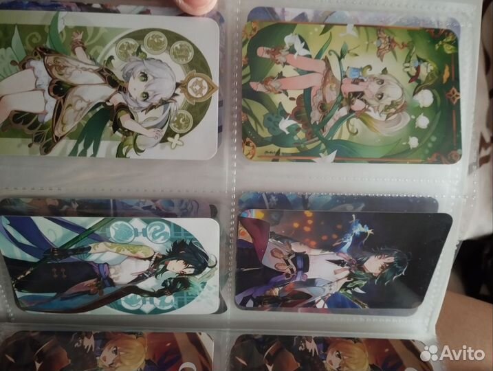 Продаю карточки Genshin Impact и Мику
