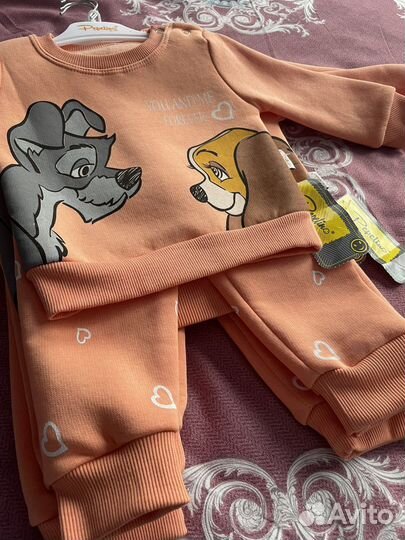 Новый детский костюм 6,9,12,18,24 мес