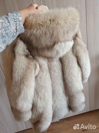 Песцовая шуба на девочку