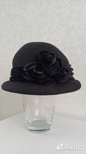 Шляпа фетровая женская