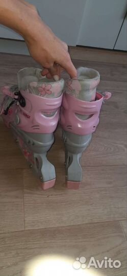 Роликовые коньки детские раздвижные