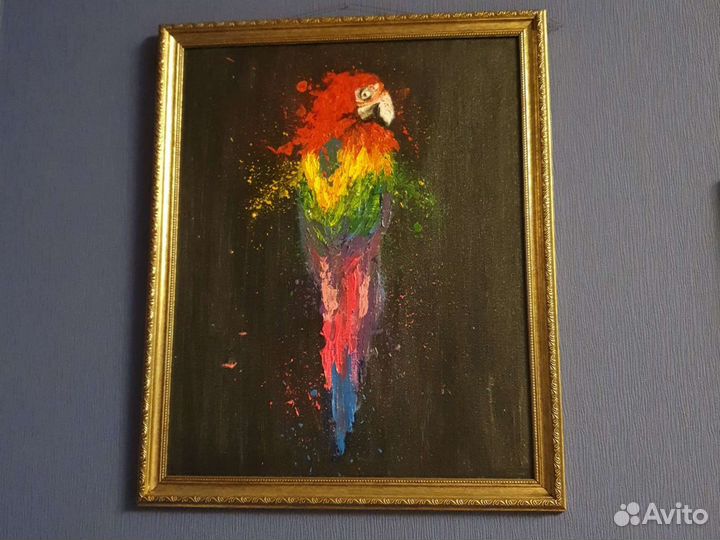 Картина на холсте в рамке