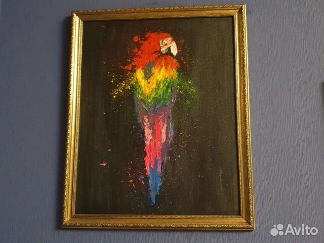 Картина на холсте в рамке