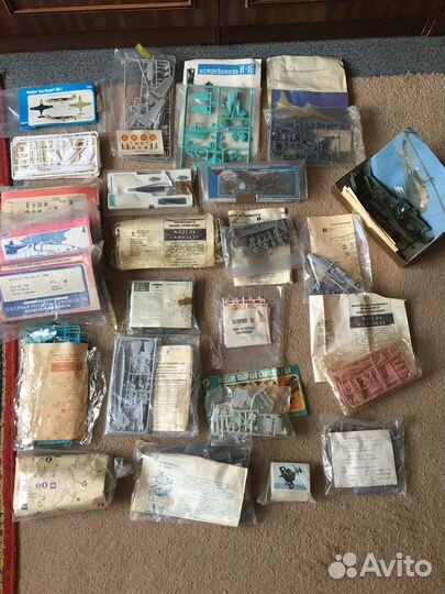 Модели сборные в пакетах