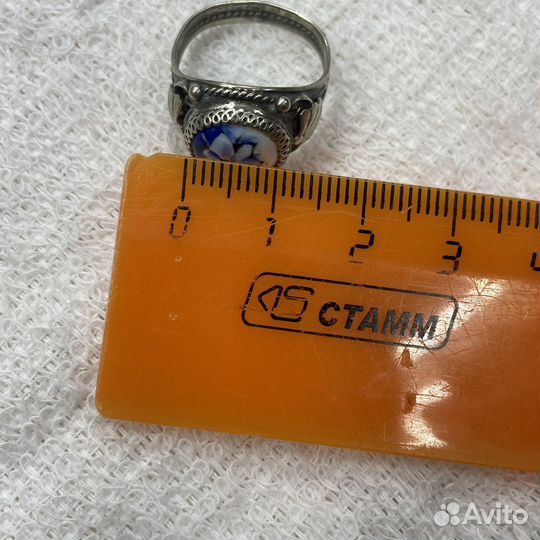 Кольцо с цветком СССР (сзр)