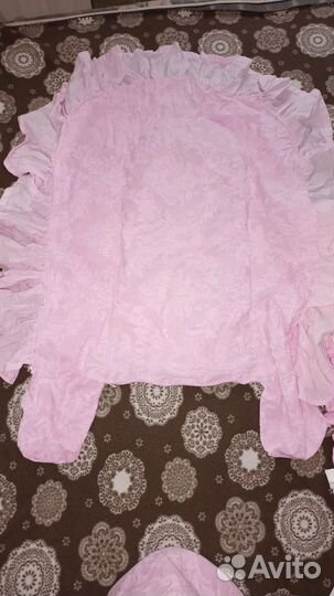 Бортики+простыня+одеяло+подушка