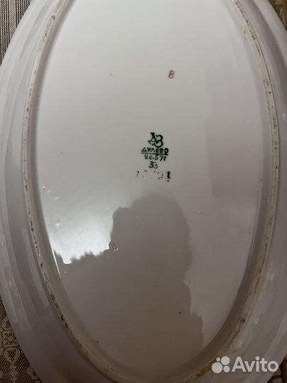 Селедочница Дулево 1957