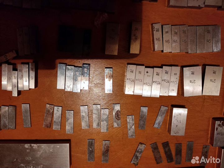 Концевые меры длины с коррозией