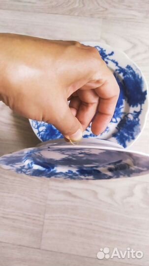 Тарелка декоративная фарфор