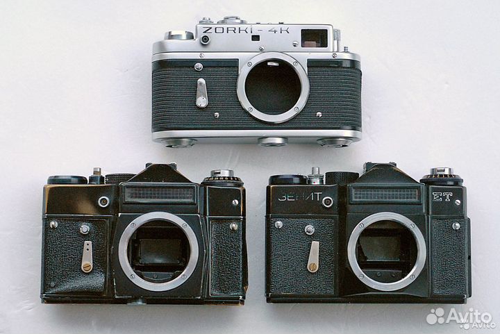 Плёночные фотоаппараты (Зенит,Фэд,Зоркий)