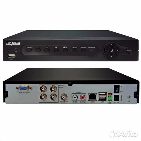 4CH регистратор 4х канальный AHD контроль и запись