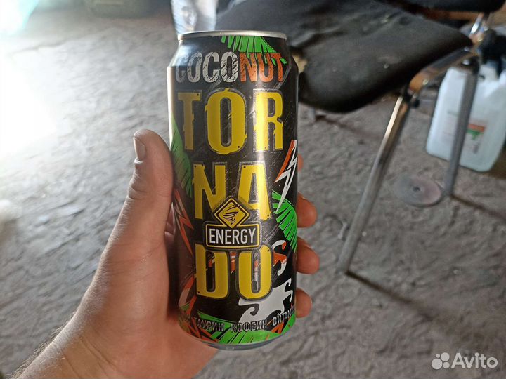 Пустая банка энергетика