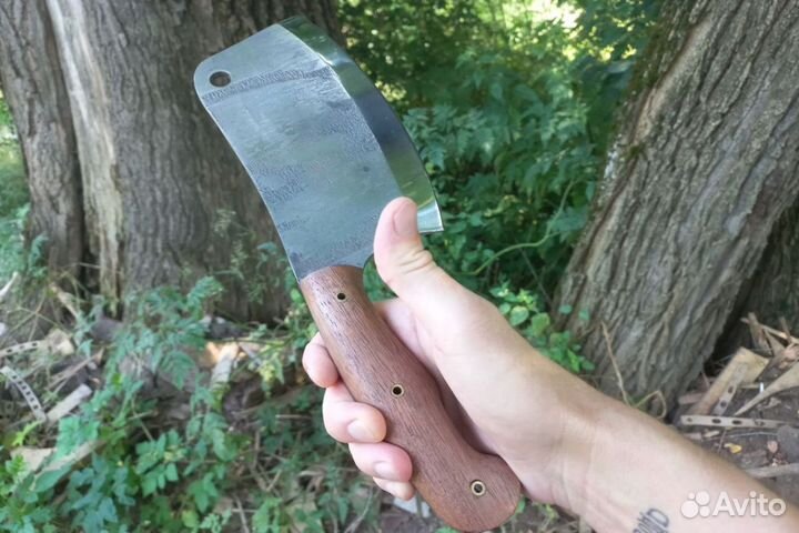 Нож ручной работы сербский тяпка