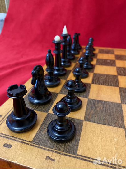 Шахматы СССР №105 карболитовые