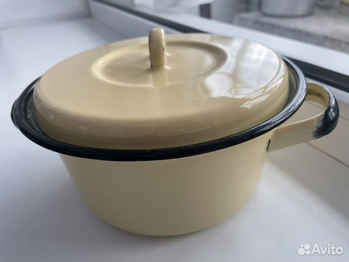 Кастрюля эмалированная 1,5 л