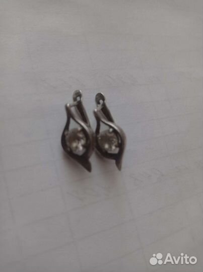Серебряные серьги