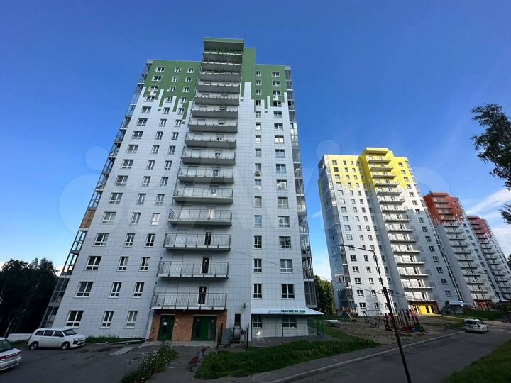 2-к. квартира, 58 м², 3/16 эт.