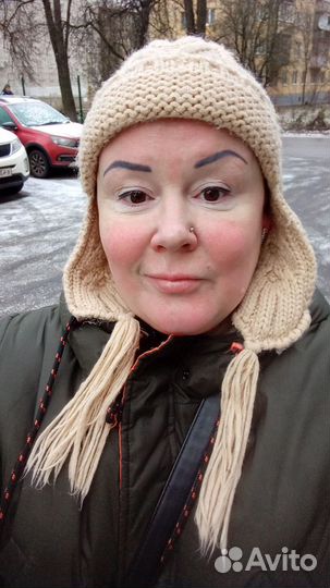 Шапка ушанка женская