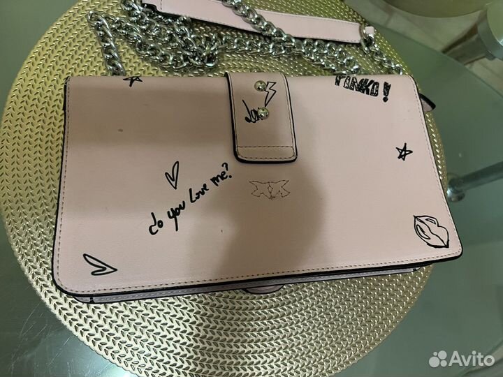 Сумка Pinko натуральная кожа