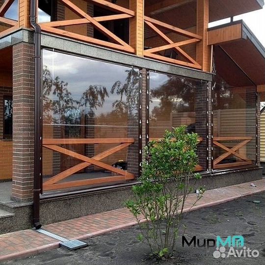 Мягкие окна для беседки